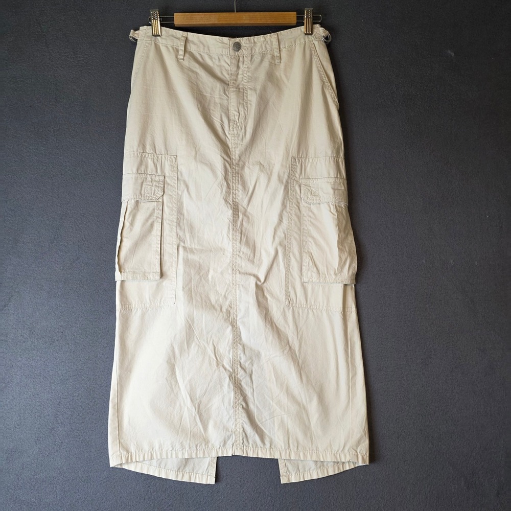 Wild Fable Beige Cargo Maxi Skirt‎ XS M9L69X